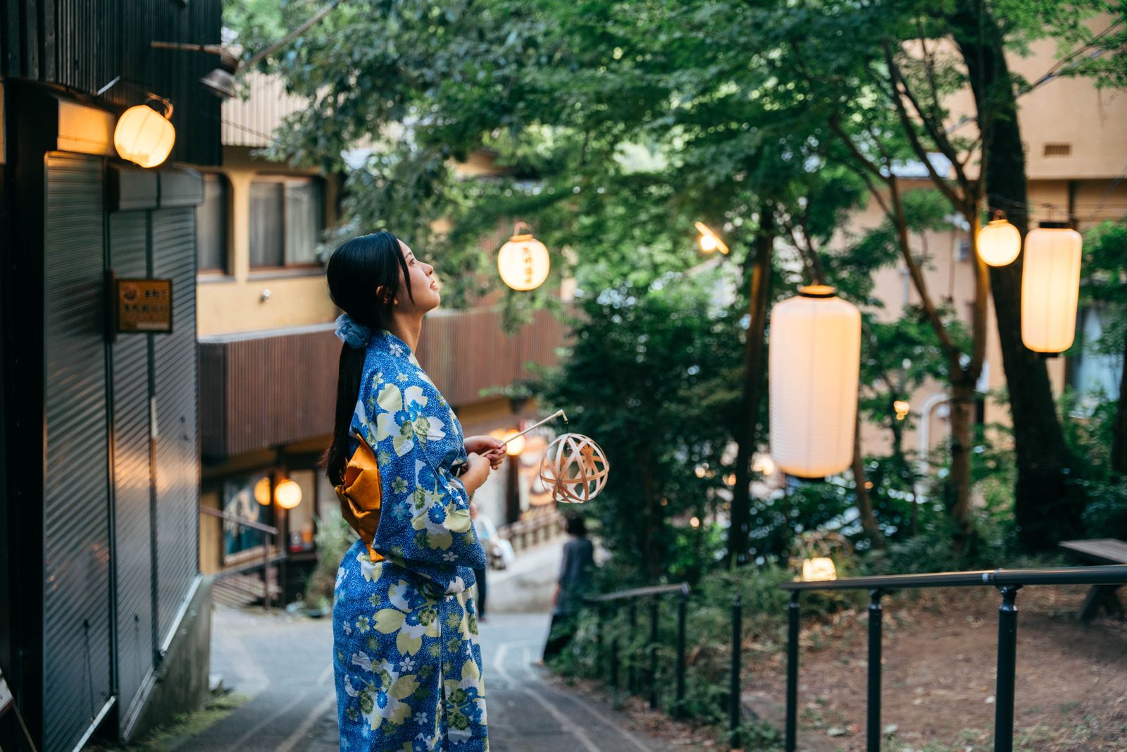 YOLO CHARITY PHOTO WALK in 黒川温泉の様子